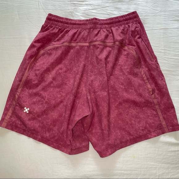 Lululemon Small Pace Breaker Shorts 7 inch Inseam Lychee Pink Rock - Picture 2 of 4